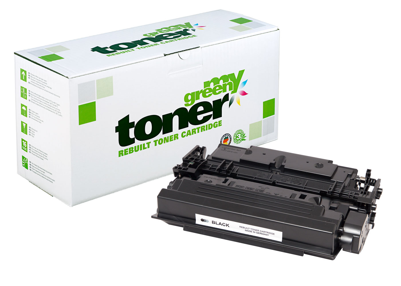 Rebuilt toner cartridge for HP LaserJet Enterprise M507 a. o.