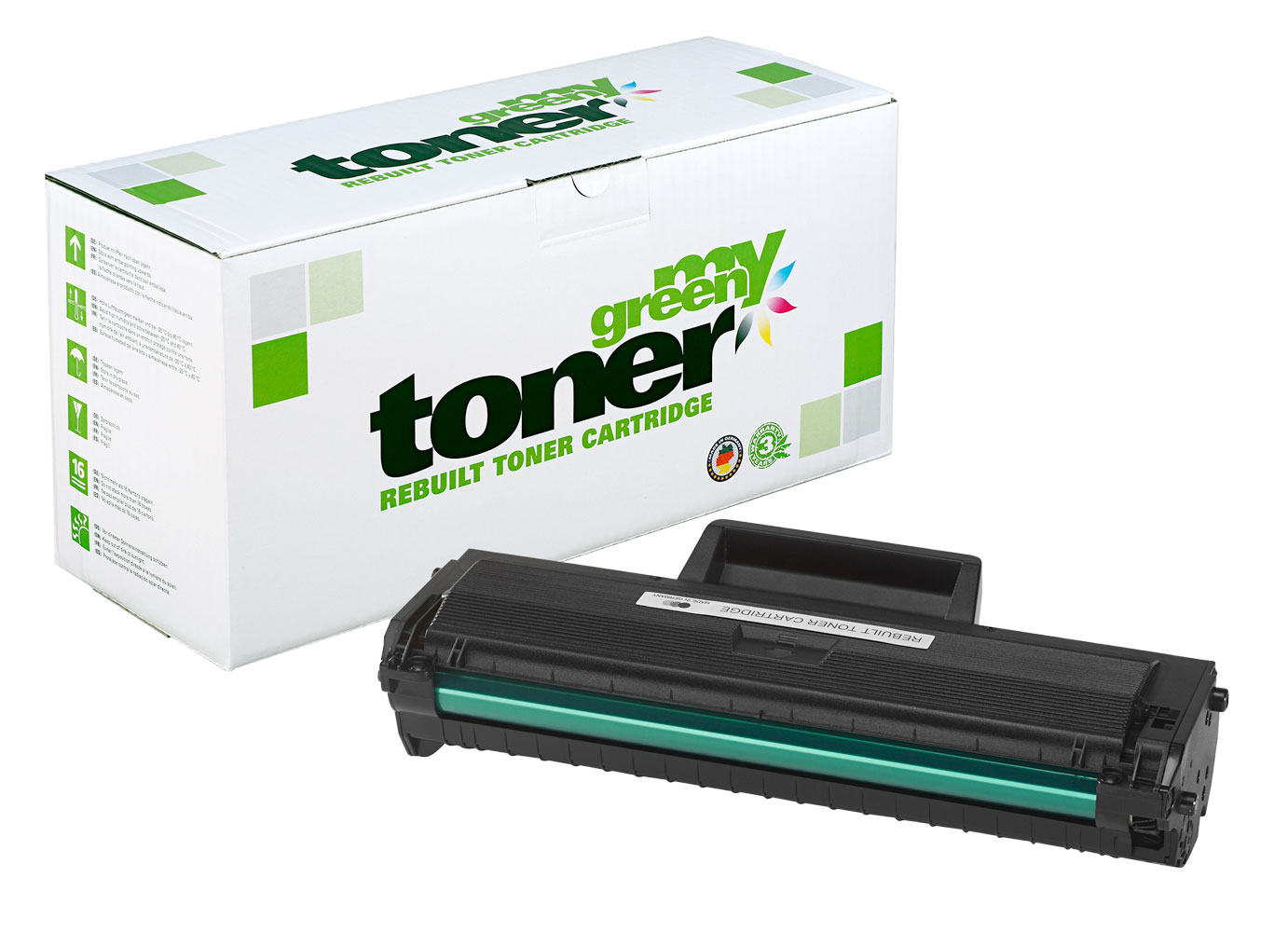 Rebuilt toner cartridge for HP LaserJet 107, MFP 135/137/138