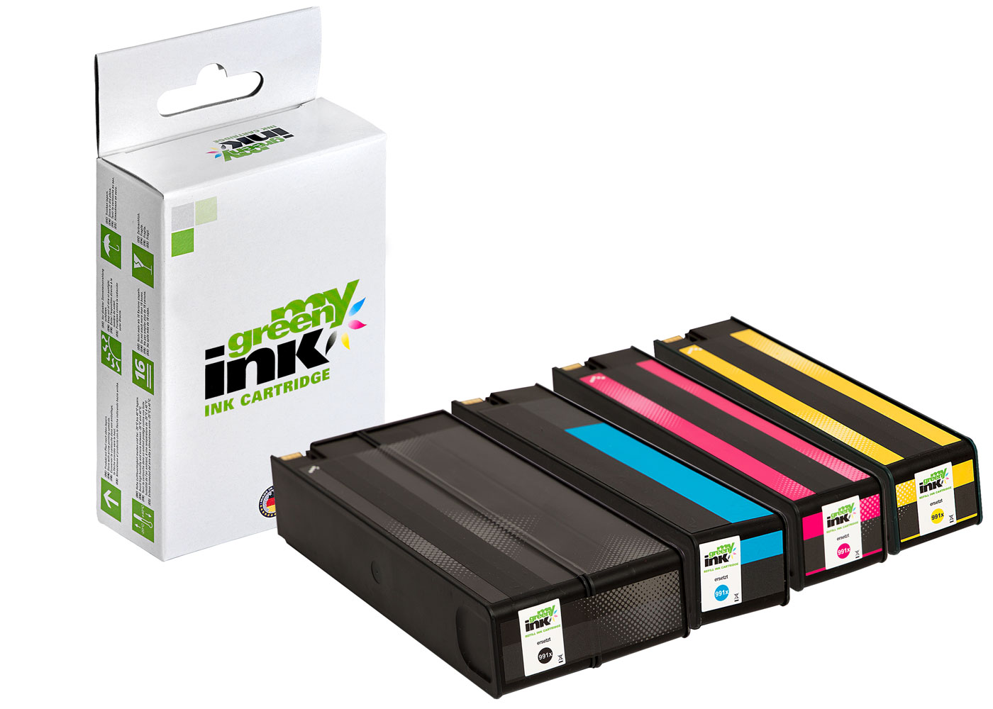 Refill ink cartridge for HP PageWide Color 755, MFP 774 a. o.