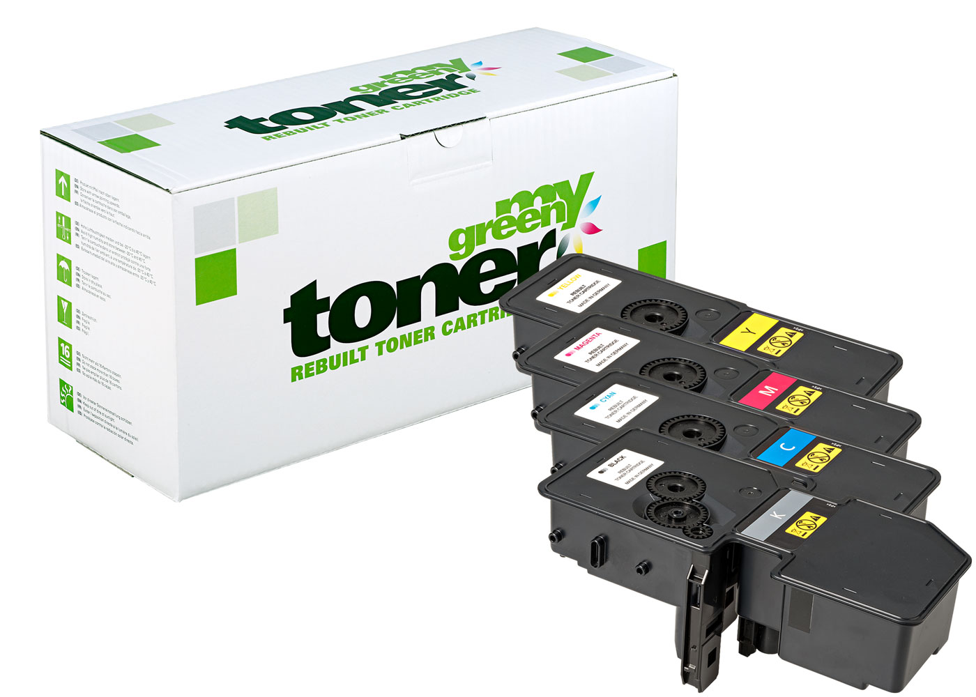 Rebuilt toner cartridge for Kyocera Ecosys MA2100, PA2100